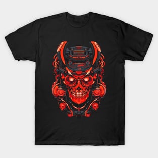 RED ETHEREAL SKULL T-Shirt